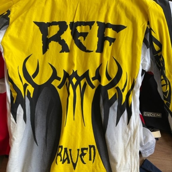 New without Tags Vintage Raven Paintball Referee Jersey - Size 3X-Large - Picture 2 of 2